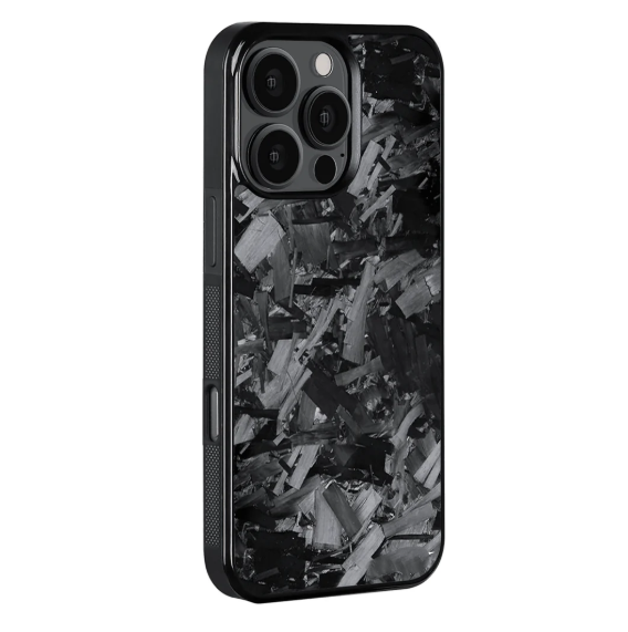 Coque en Carbone Forgé Iphone Noir (MagSafe)