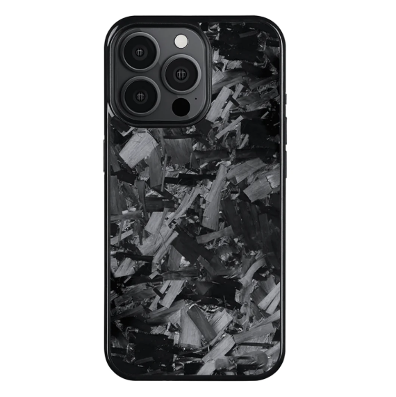 Coque en Carbone Forgé Iphone Noir (MagSafe)