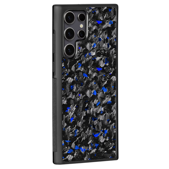 Coque en Carbone Forgé Samsung Bleu AeroCarbon