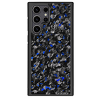 Coque en Carbone Forgé Samsung Bleu AeroCarbon