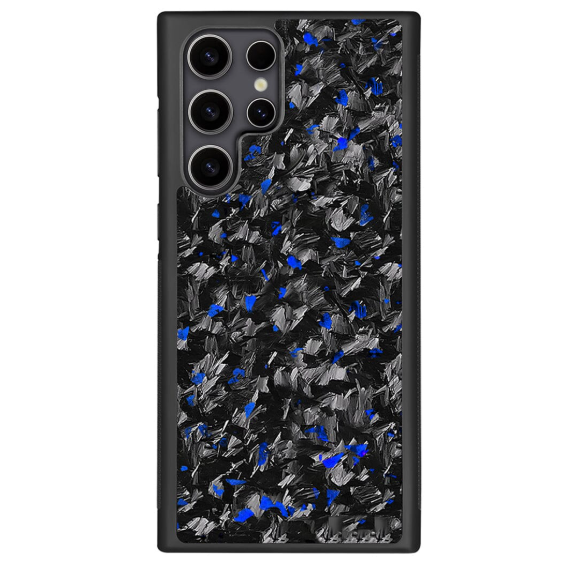 Coque en Carbone Forgé Samsung Bleu AeroCarbon