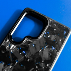Coque en Carbone Forgé Samsung Bleu AeroCarbon