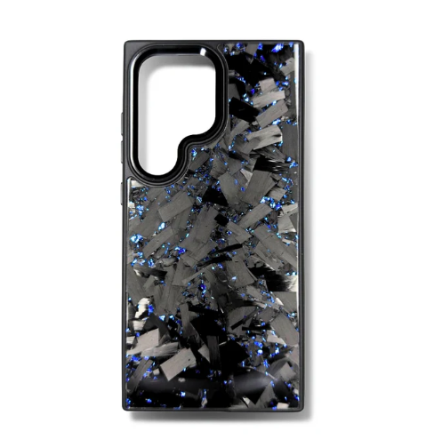 Coque en Carbone Forgé Samsung Bleu AeroCarbon