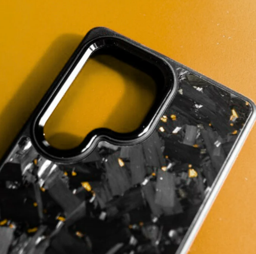 Coque en Carbone Forgé Iphone Jaune AeroCarbon