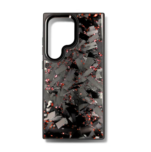 Coque en Carbone Forgé Samsung Rouge AeroCarbon